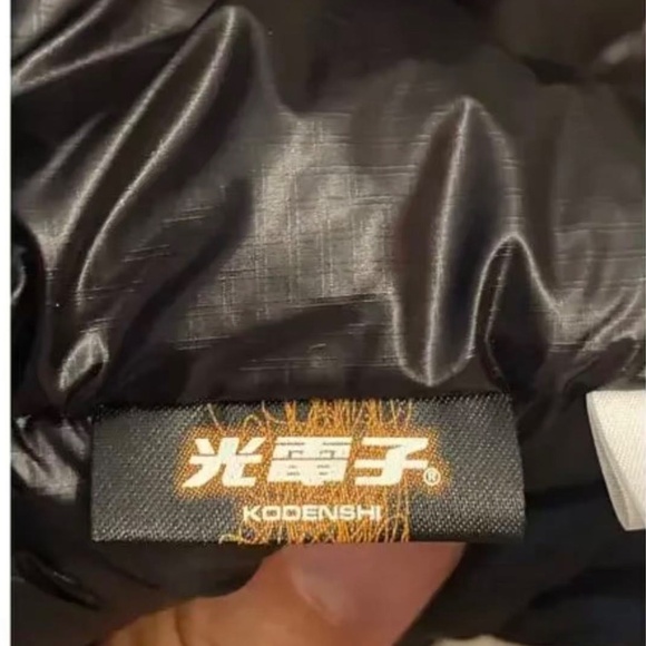 The North Face Purple Label Down Cardigan in black m large ND2059N - Picture 6 of 12